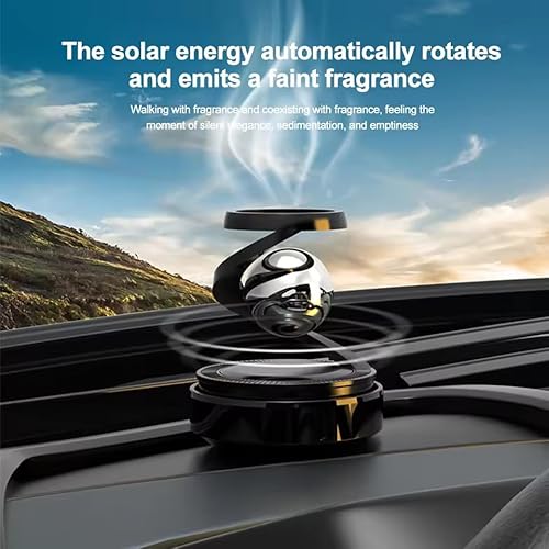 Solar Powered Car Air Freshener, Auto Interior Deodorizer - Image 7