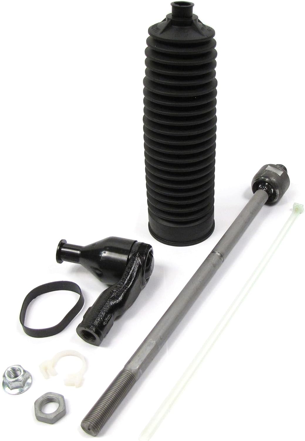 Atlantic British Ltd. Tie Rod Kit LR010670, Right Hand, Includes Boots, for Land Rover LR3 2005-2009 Up to VIN Number 9A496359