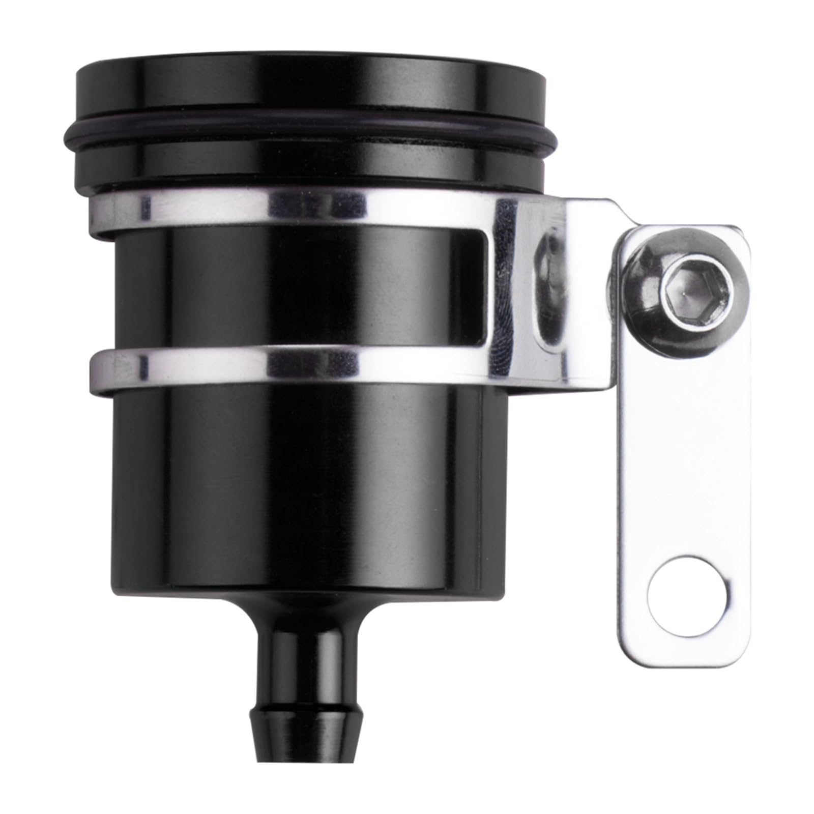 HGATSFGD Aluminum Alloy Motorcycle Brake Fluid Reservoir Clutch Tank Oil Fluid Cup Brake Fluid Reservoir Motorcycle Brake Handle Motorbike Brake Levers(Black)