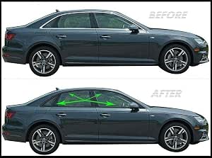 Chrome Delete Blackout Vinyl Overlay for 2020+ Audi A5 S5 Grill Trim Chrome Delete Blackout Vinyl Overlay for 2020+ Audi A5 S5 Grill Trim