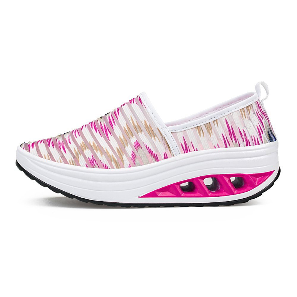 Women's Athletic Casual Slip-On Toning Sneaker Walking Shoe