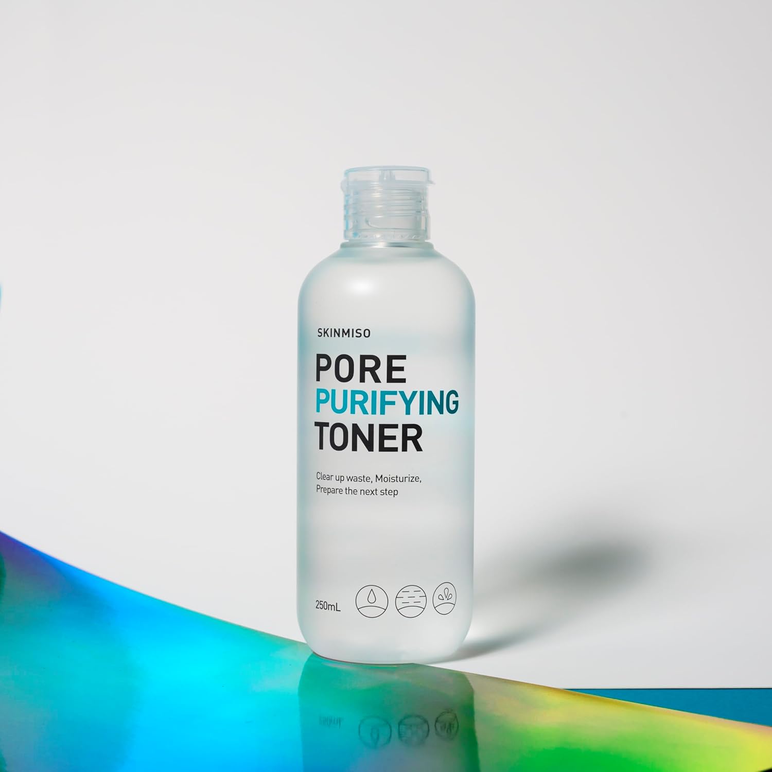 SKINMISO Pore Purifying Toner 8.4 fl oz/ 250ml with Licorice, Chives, and Marine Extracts for pH-Balancing and Deep Pore Cleansing