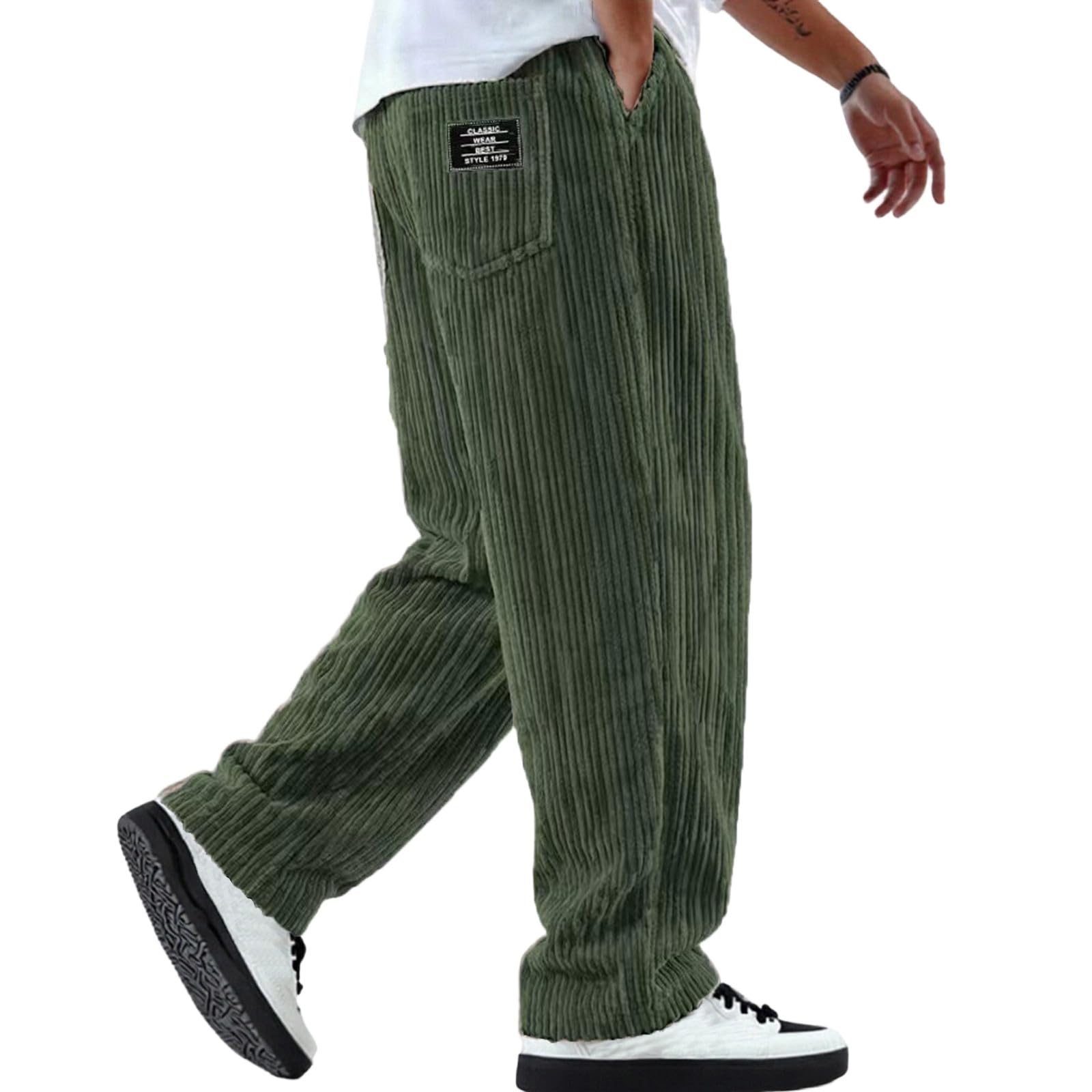 Pantalon de course décontracté décontracté et respirant à taille élastique