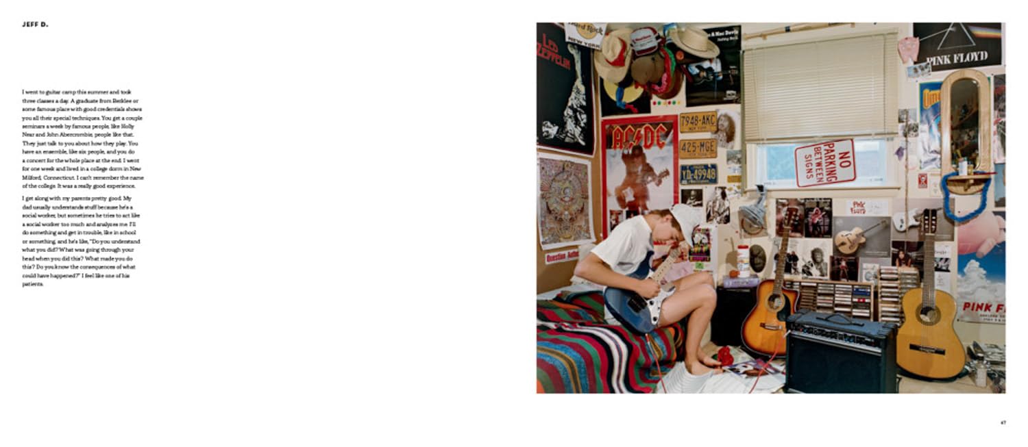 Adrienne Salinger Teenagers in Their Bedrooms /anglais