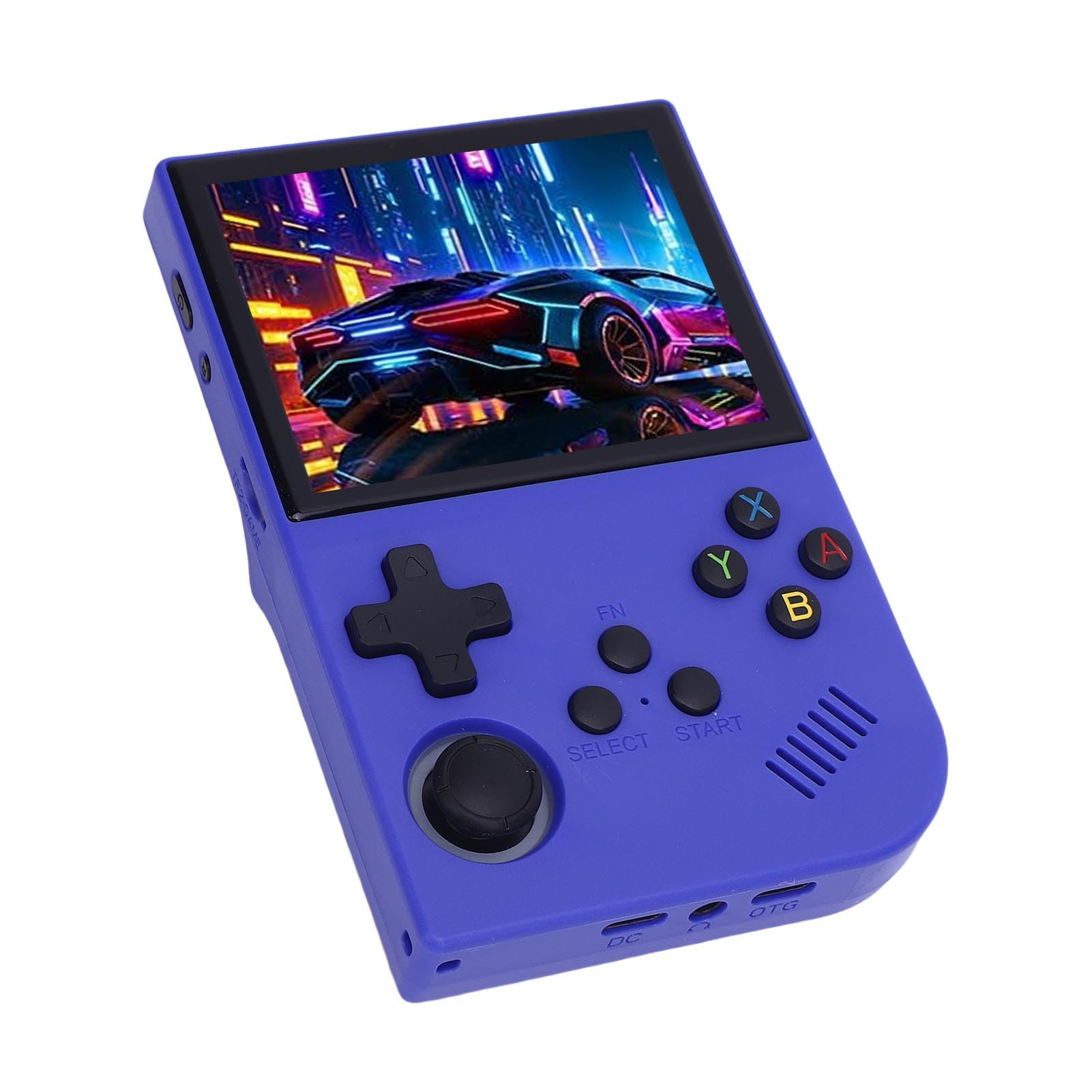 Tonysa Handheld Retro Gaming Console - Ponad 15 000 Wbudowanych Gier, Układ RK3326 z ARM Quad Core CPU, Wyświetlacz HD 3,5 ", Długa żywotność Baterii i Dźwięk Stereo (64G)