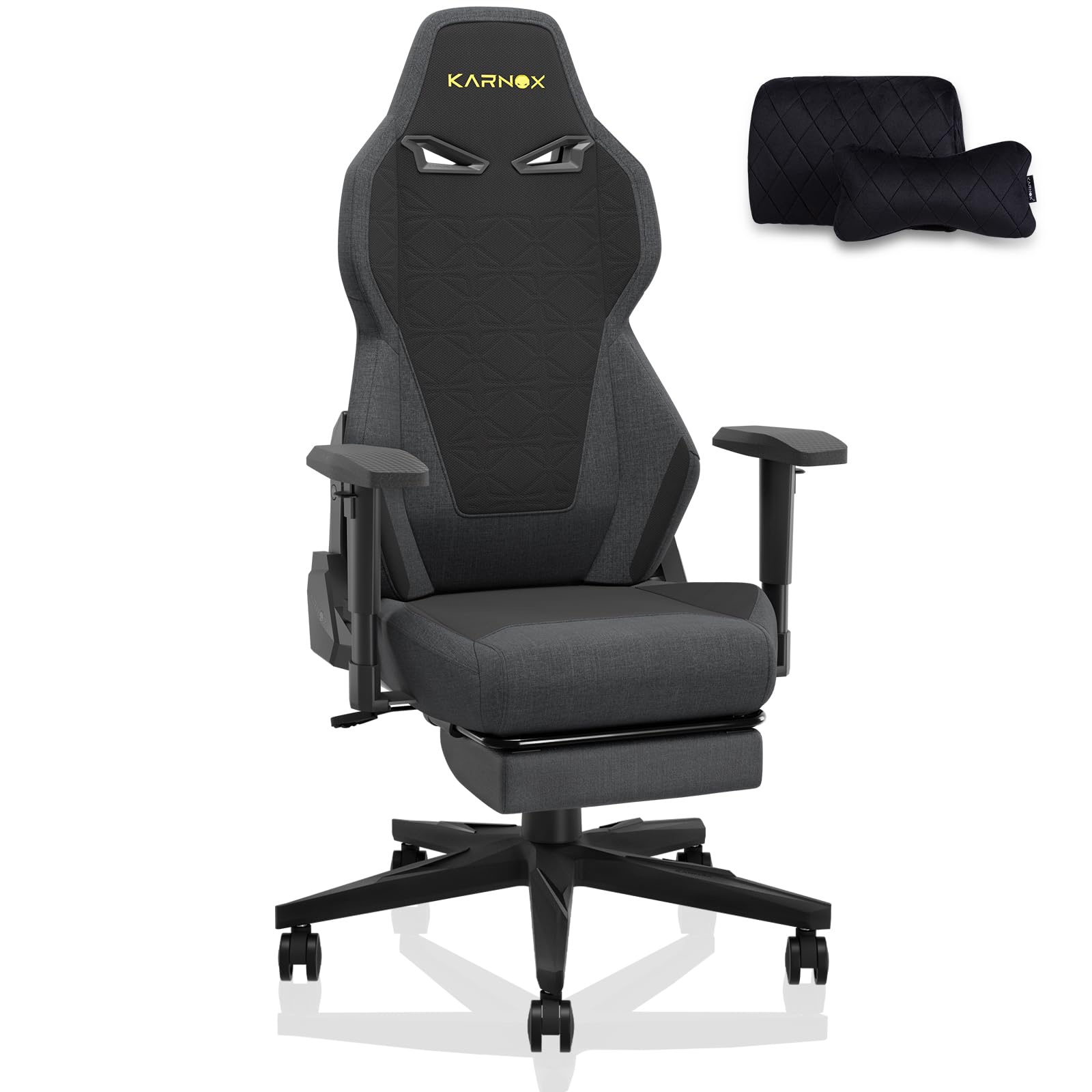 Amazon.co.jp: KARNOX ゲーミングチェア PCチェア ハイバック 背もたれ