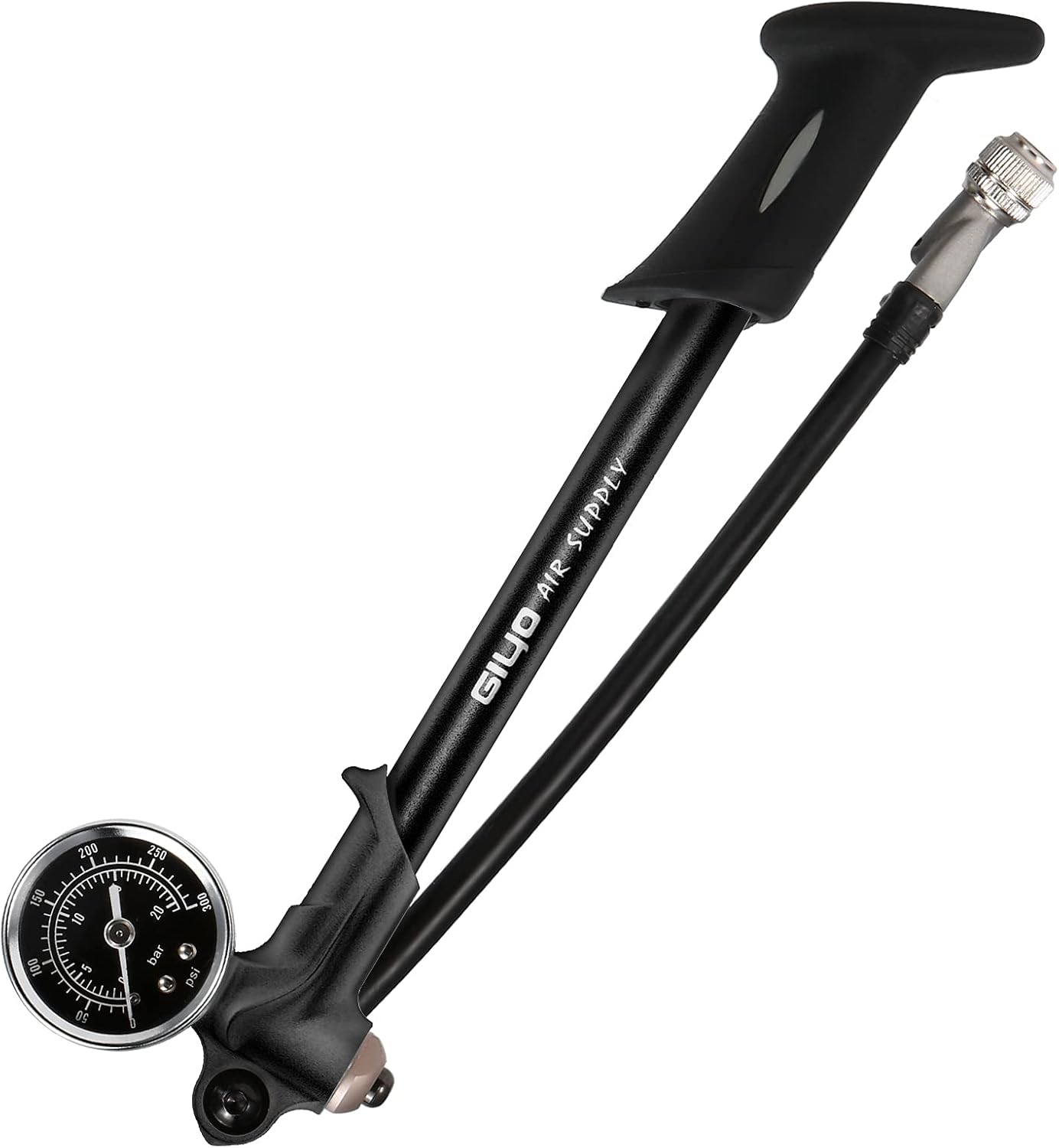300PSI Front Fork and Front Suspension Pump with Gauge High Pressure Shock Pump with