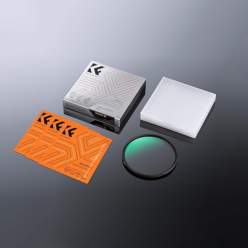 Miniatura 8 de K&F Concept Filtro de niebla blanca de 14 de 3.031 in, 18 recubrimientos multicapa, filtro de difusión blanco suave de ensueño con paños de limpieza