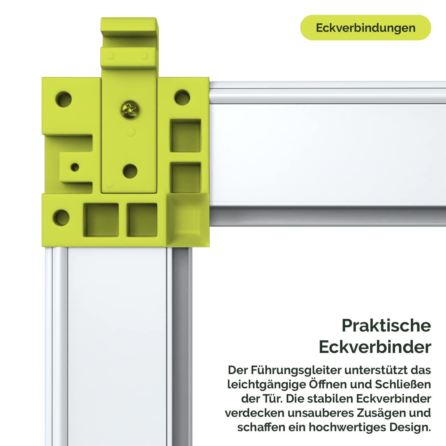 Nematek Premium Insektenschutz Schiebetür - Fliegengitter Schiebetüren für Terrassentüren als Bausatz - Fliegengitter Balkontür Schiebetür in 120 x 240 cm, weiß