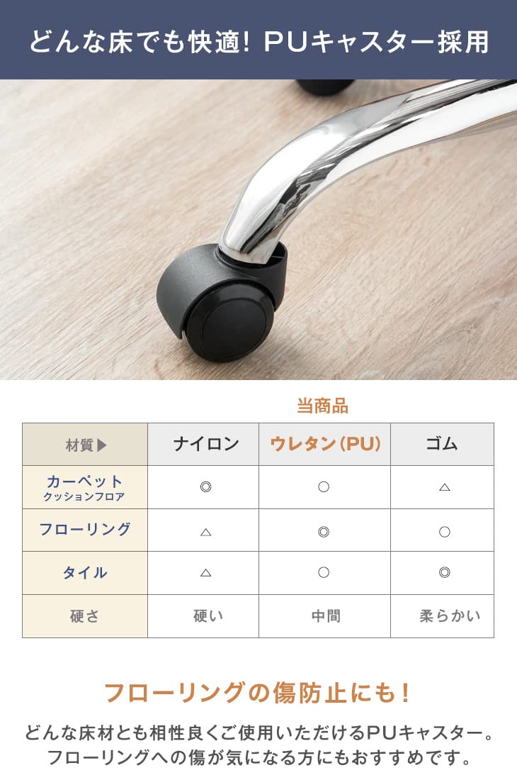 Amazon | タンスのゲン オフィスチェア 超コンパクト 小柄さん専用 