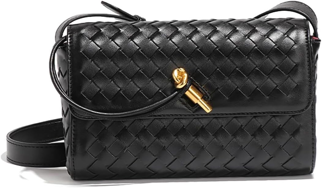 Woven Shoulder Bags for Women Small Handmade Crossbody