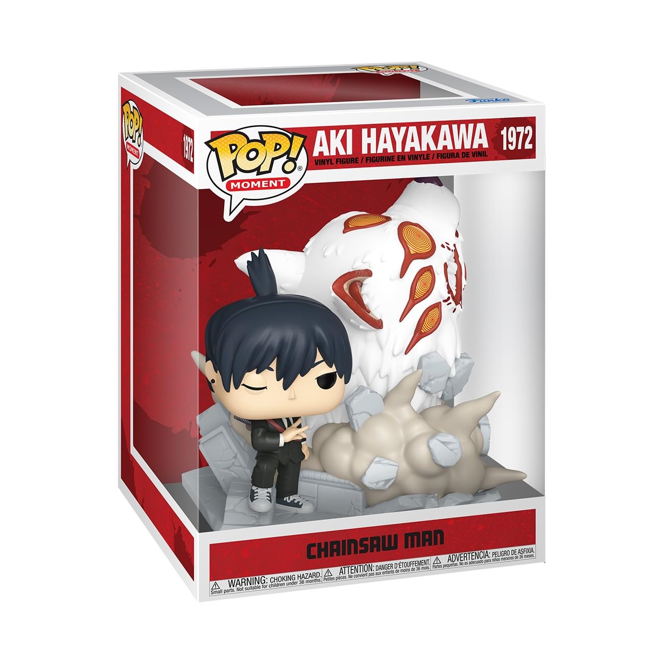 Amazon.com: Funko Pop! Moment: Chainsaw Man - AKI Hayakawa - (Fox