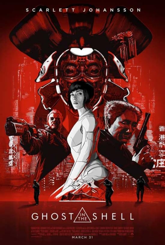 Amazon.com: Ghost in the Shell Movie Poster (27 x 40
