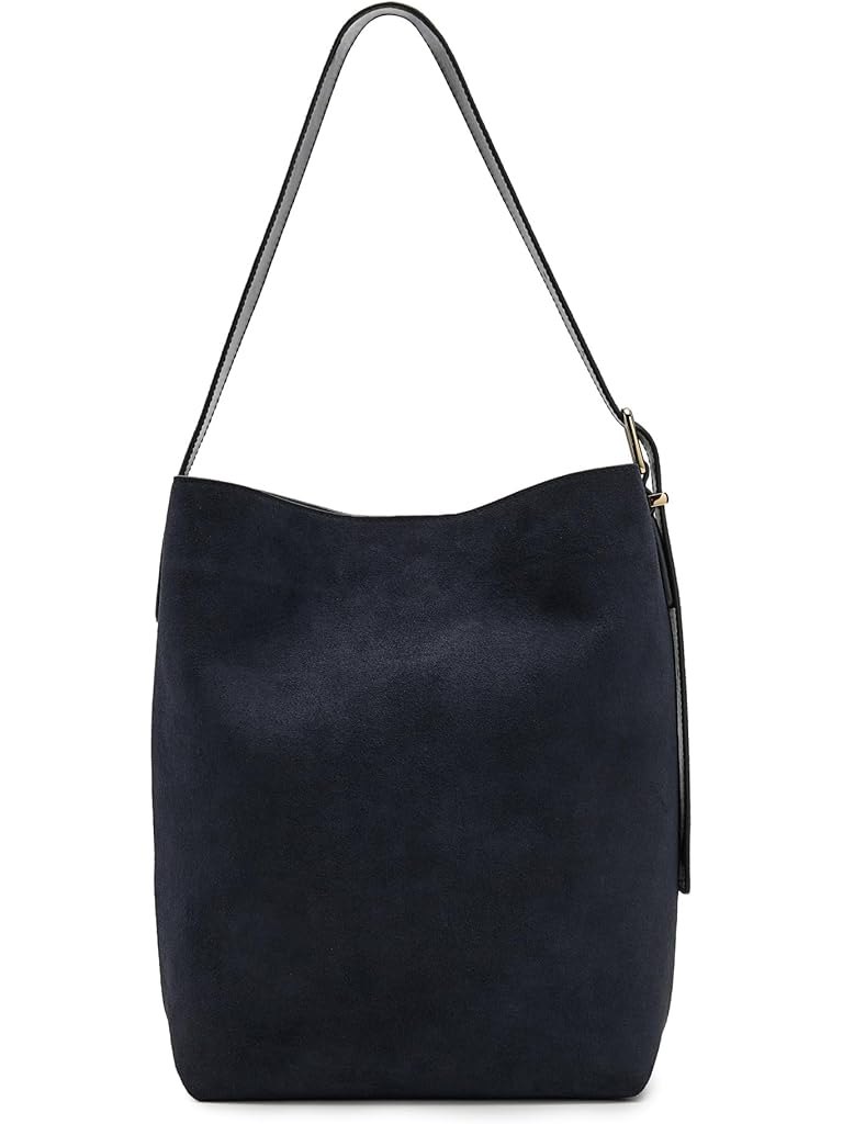 Madewell The Essential Bucket Tote in Suede