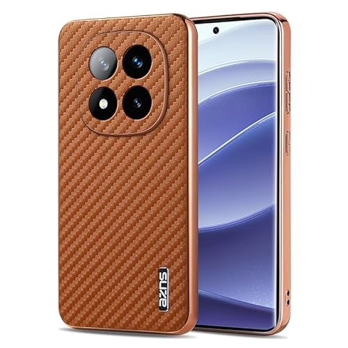 X}zP[X Ή@ for Redmi Note 14 Pro Plus 5G JYveN^[t h~EϏՌ یX}zP[X Brown
