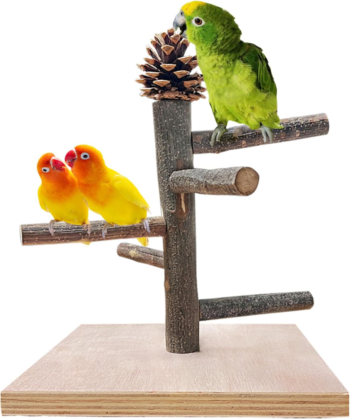 WQY Bird Perch Stand Toy, Bird Perch Platform