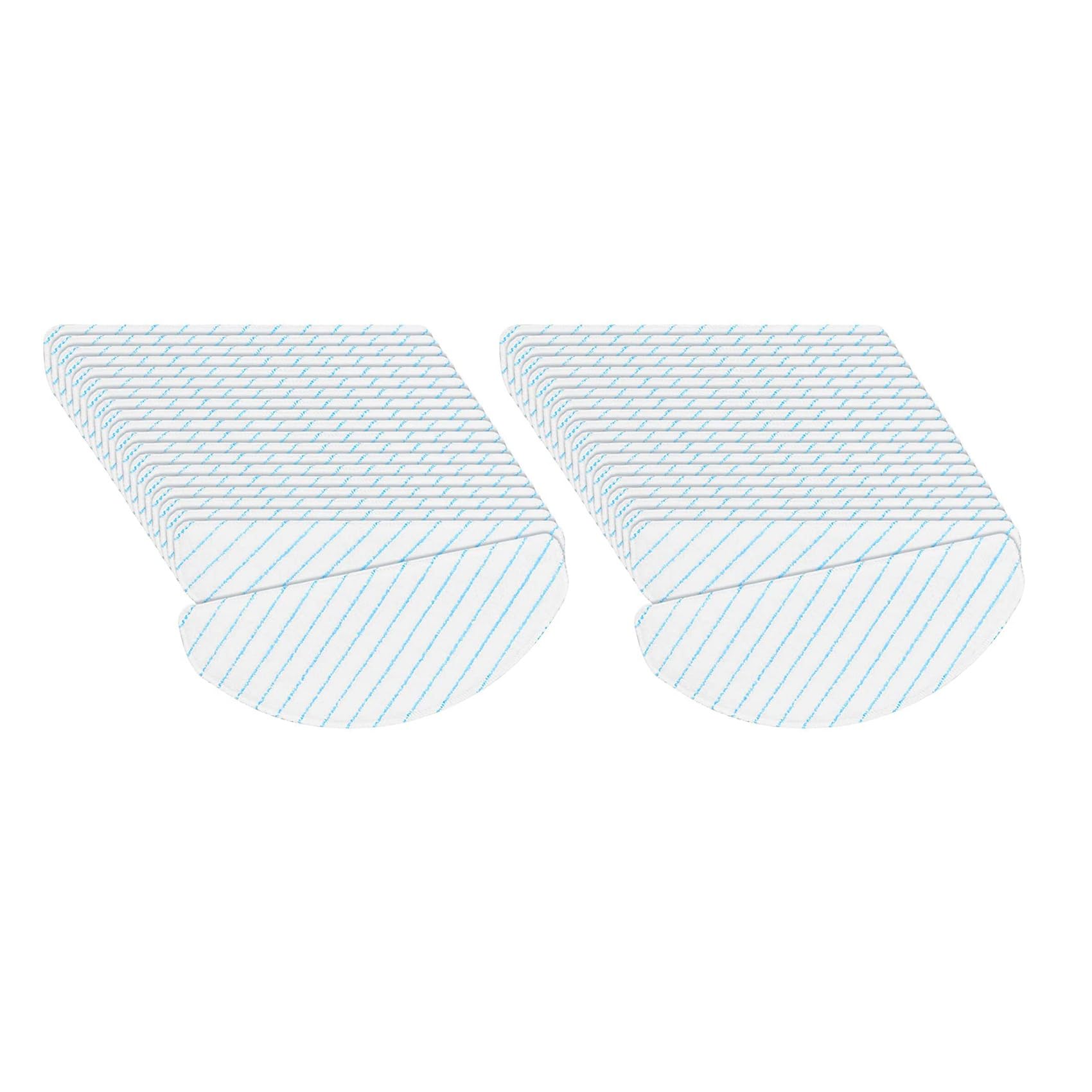 Hndhbfgrt 100Pcs Disposable Strong Rag Mop Cloths Pads for OZMO T8 T8 Max T9 + Vacuum Cleaner Parts