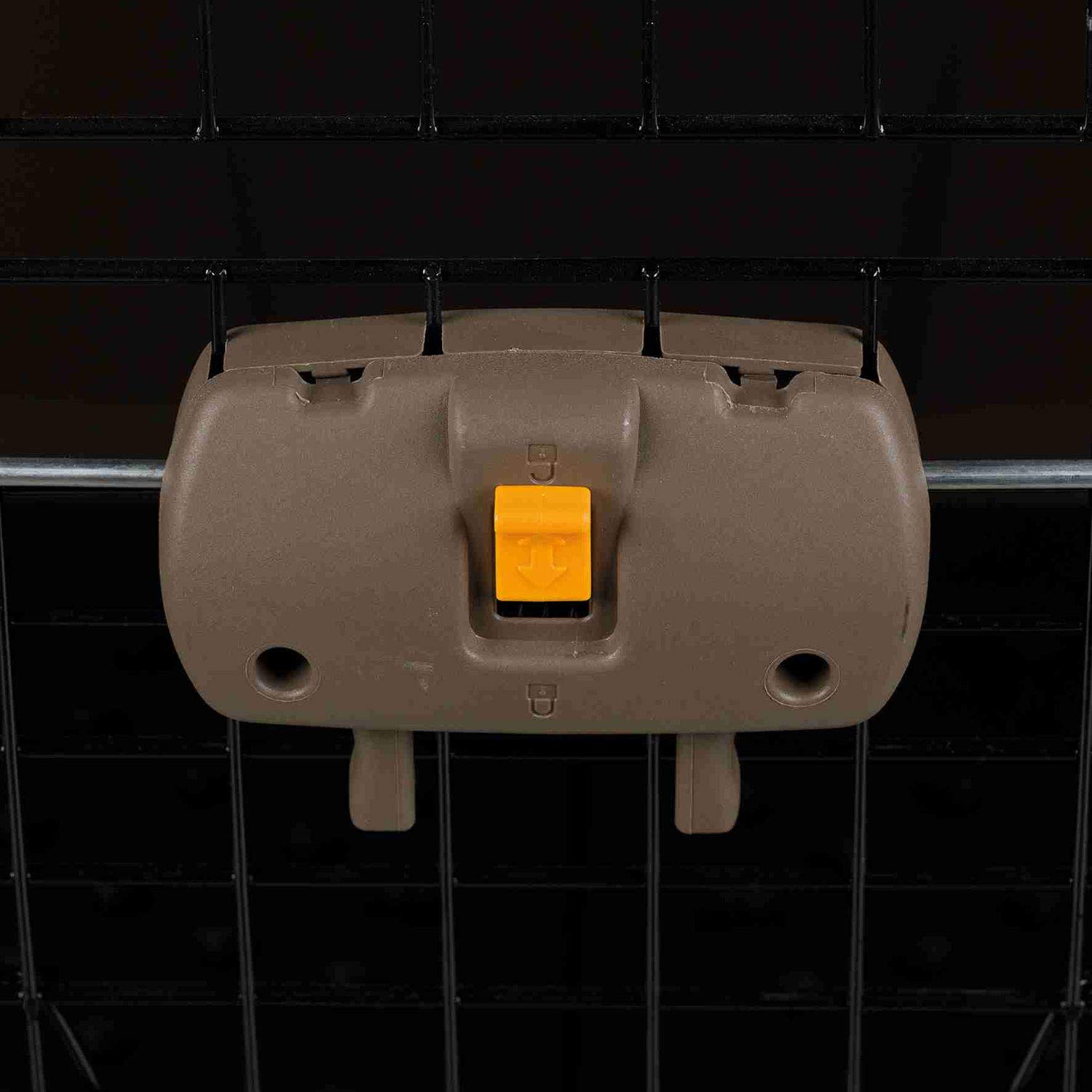 MPS TRASPORTINO per Cane SKUDO Car Viaggio Trasporto Auto Macchina OMOLOGATO-100-MARRONE