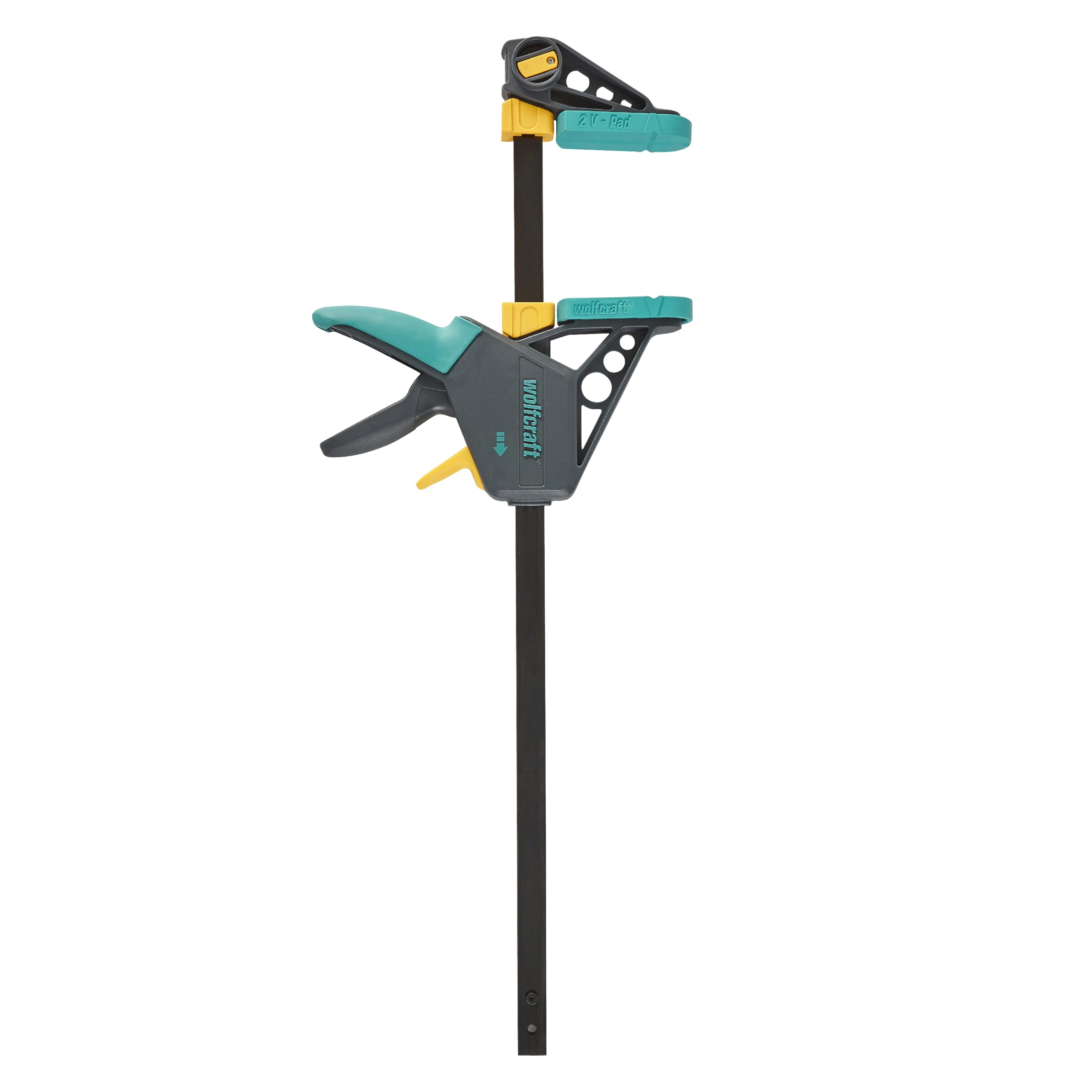 wolfcraft EHZ "Easy" One-Hand Clamp I 3023000 I The one-Hand clamp for Effortless Working