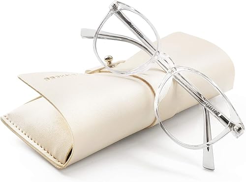 FONHCOO - Lentes con bloqueo de luz azul para mujeres y hombres, para computadora y juegos, modernos, anti dolores de cabeza, antifatiga ocular y