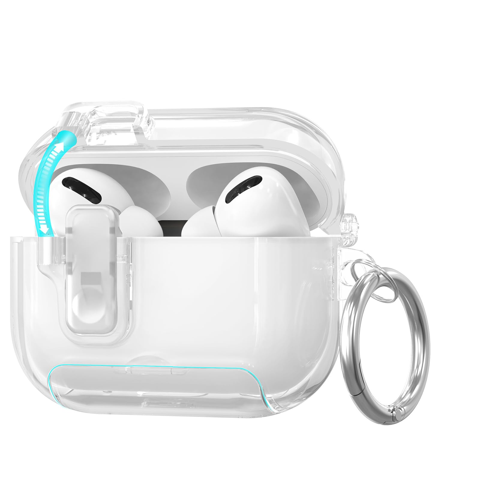Amazon | LUNBER-ARMOR・For AirPods Pro 3 クリアケース 第3世代