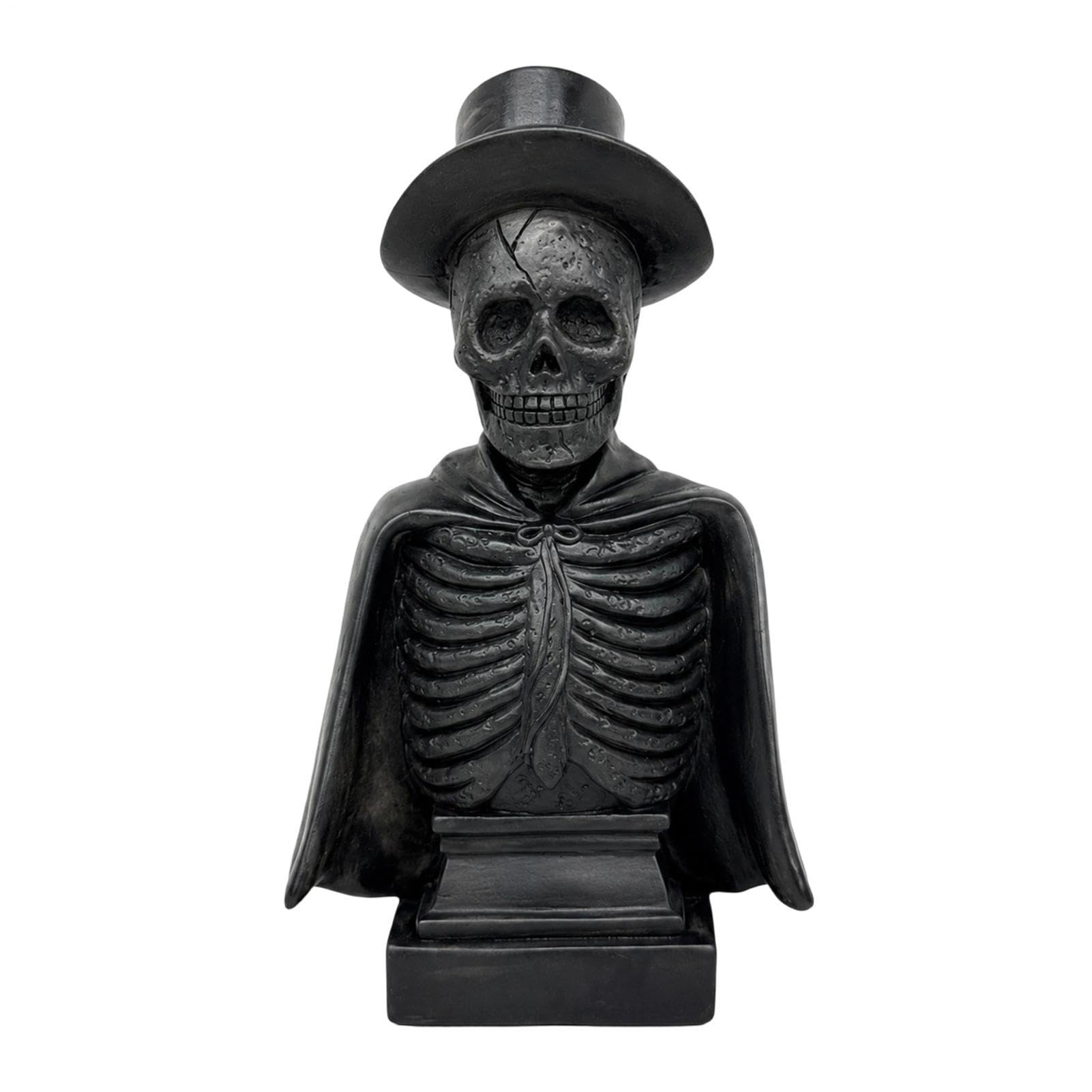 Statue de squelette d'Halloween pour décoration intérieure de maison