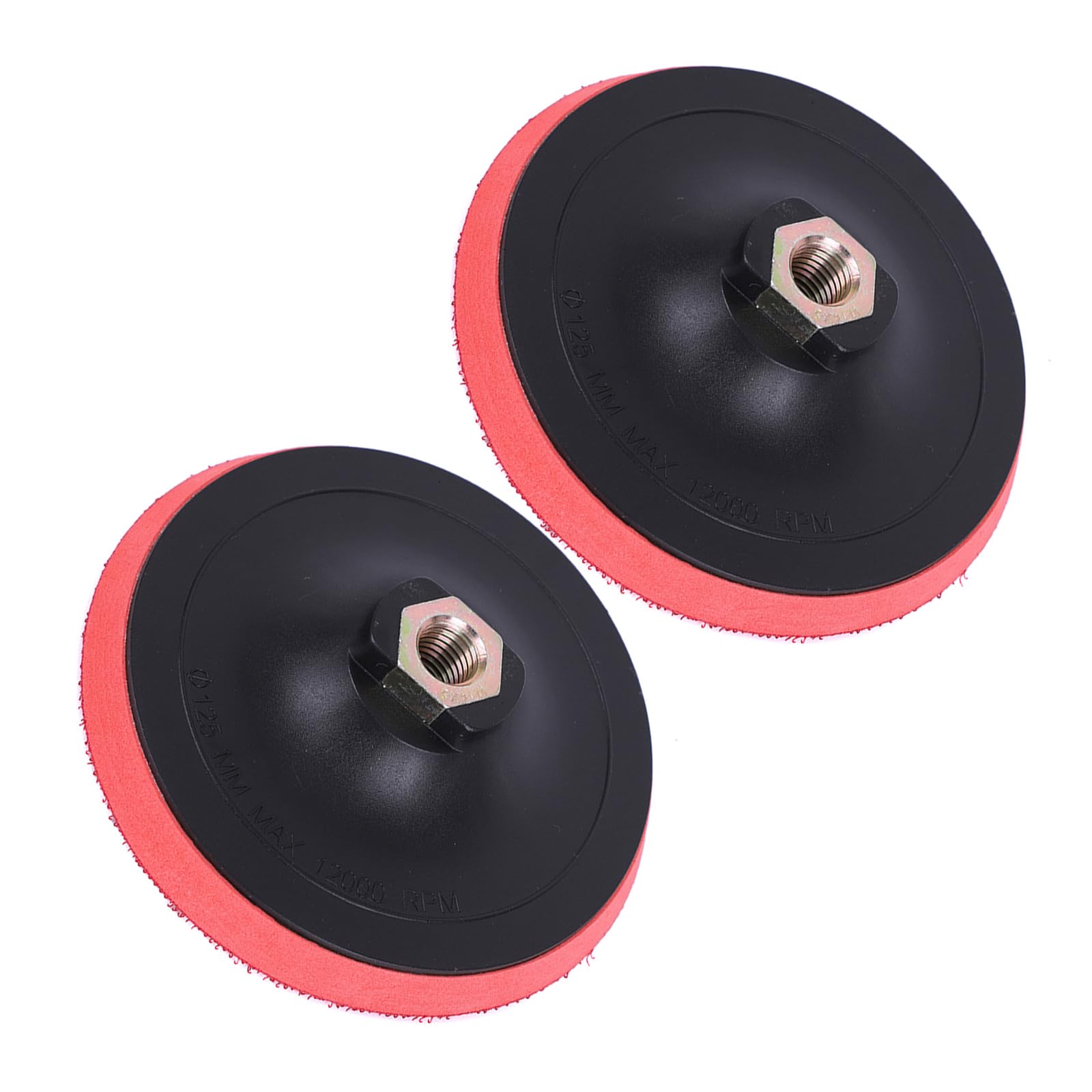2Pcs Angles Grinder Sanding Pad 5inch 125mm Adhesive Backing Pad Polishing Plate Thread Sander Disc Replacement Woodworking Polishing Tool