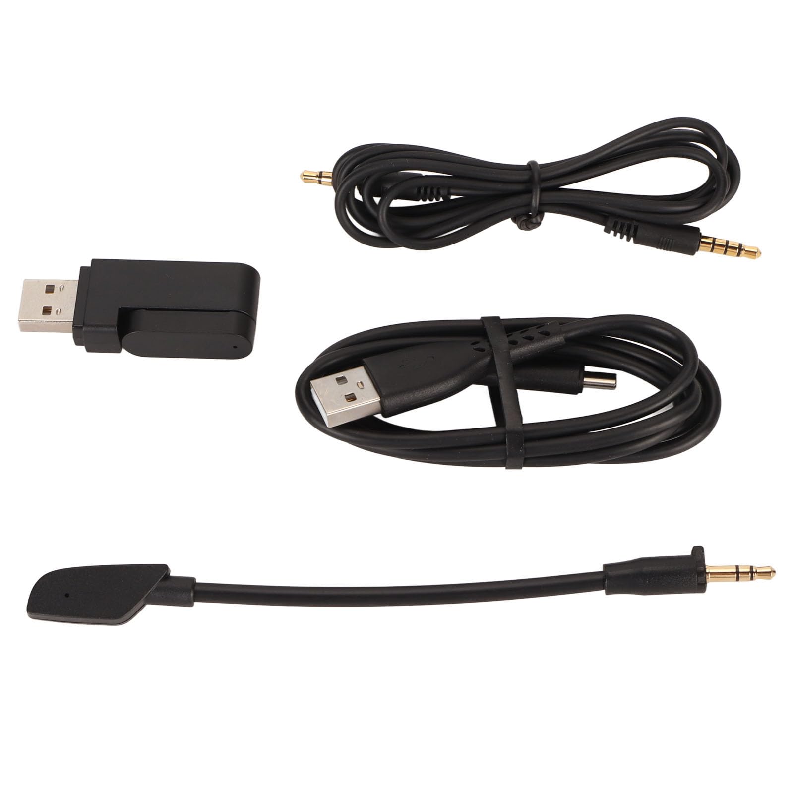 Cuffie da Gioco Wireless 5.2 Cuffie Stereo, Illuminazione RGB Multifunzione, Cancellazione del Rumore, Microfono Staccabile per Computer Portatili Giochi per PC ()