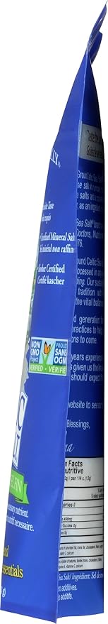 Sal Fina Celtic Sea Salt ¼ lb Bolsa Resellable miniatura 7