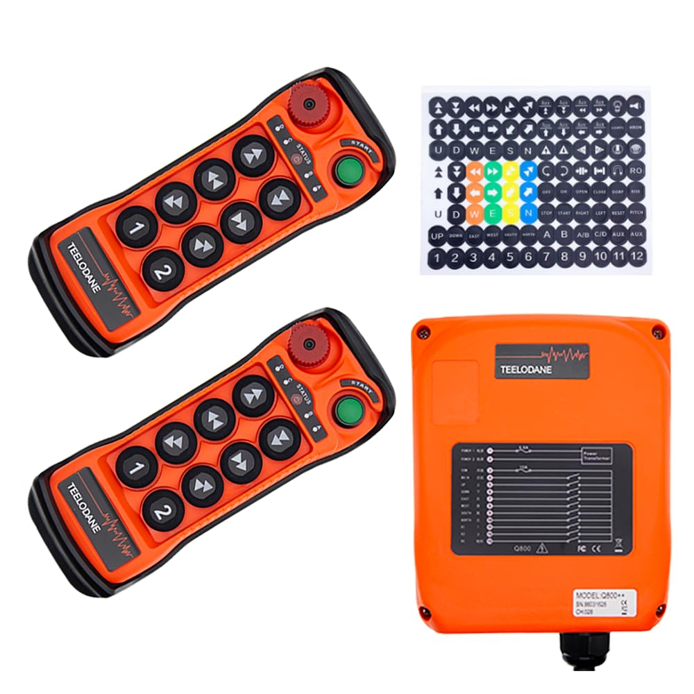 Amazon.com: Q800 Industrial Wireless Crane Remote Control kit 8