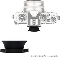 Vista 8 de Cubre visor de silicona suave para cámara ocular para Nikon Zfc Z fc, reemplaza al protector de la copa ocular Nikon DK-32