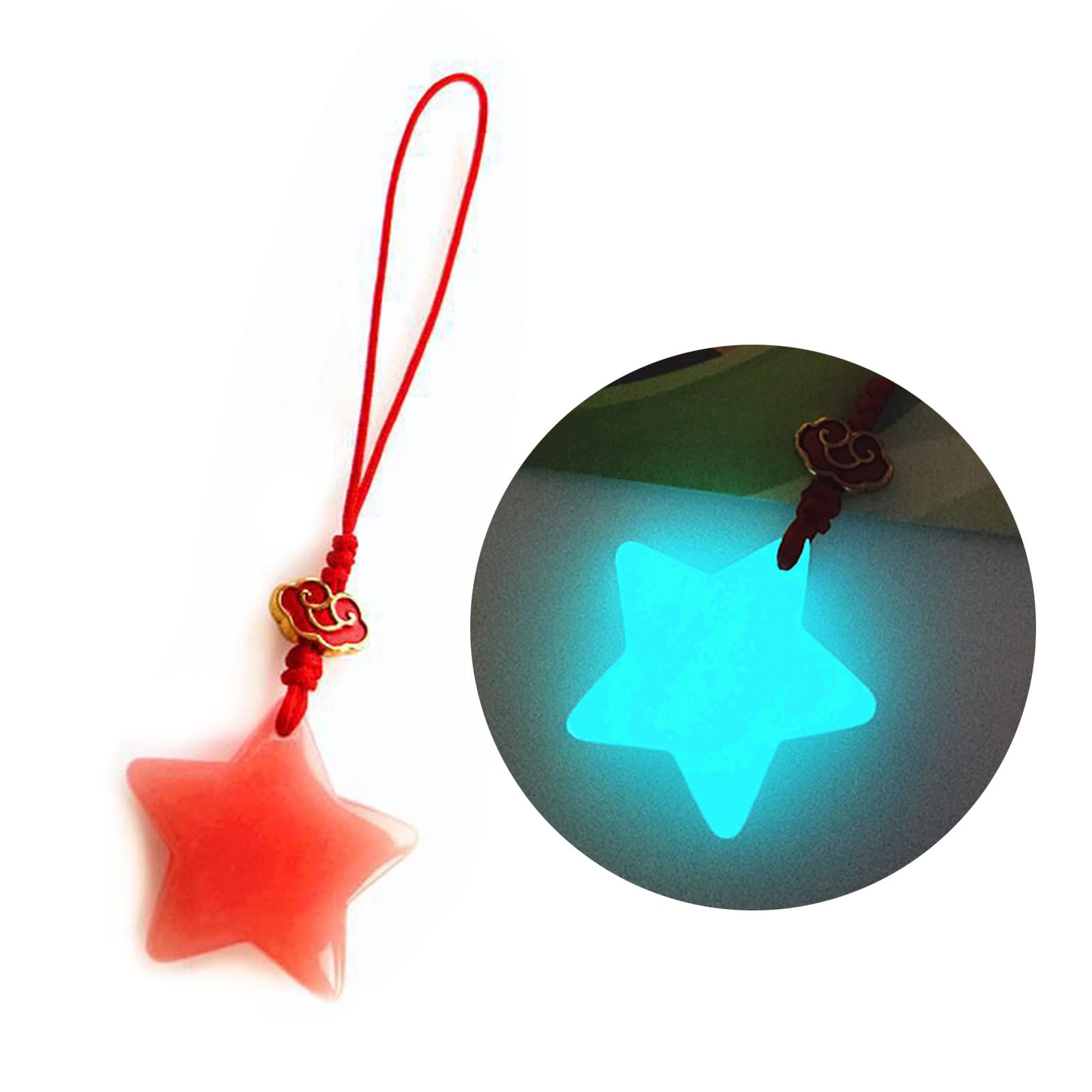 Yazhuq Star Keychain Fashion Handbag Pendant Unisex Chain Charm Chain Accessories Bag Ornament Decorations