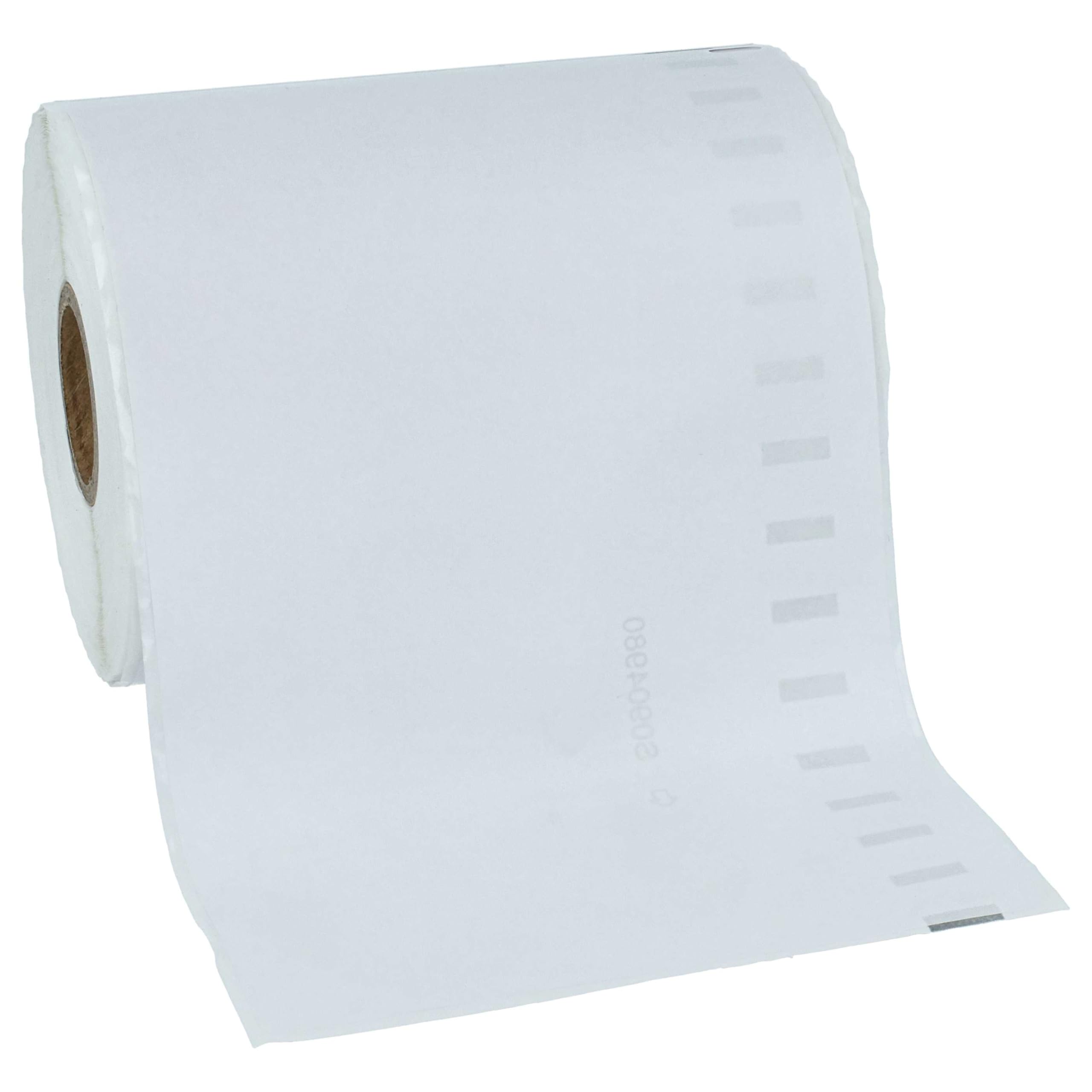 vhbw 10x rotolo etichette 104mm x 159mm (220 etichette) sostituisce Dymo S0904980 per etichettatrice bianco