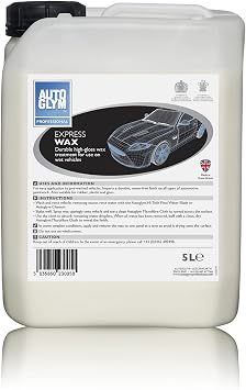 AutoGrim 20A23005 Auto Glim Wax Car Liquid Express Wax Easy Biodegradable Wet Use Carnauba Formulated 5L Genuine Imported Product