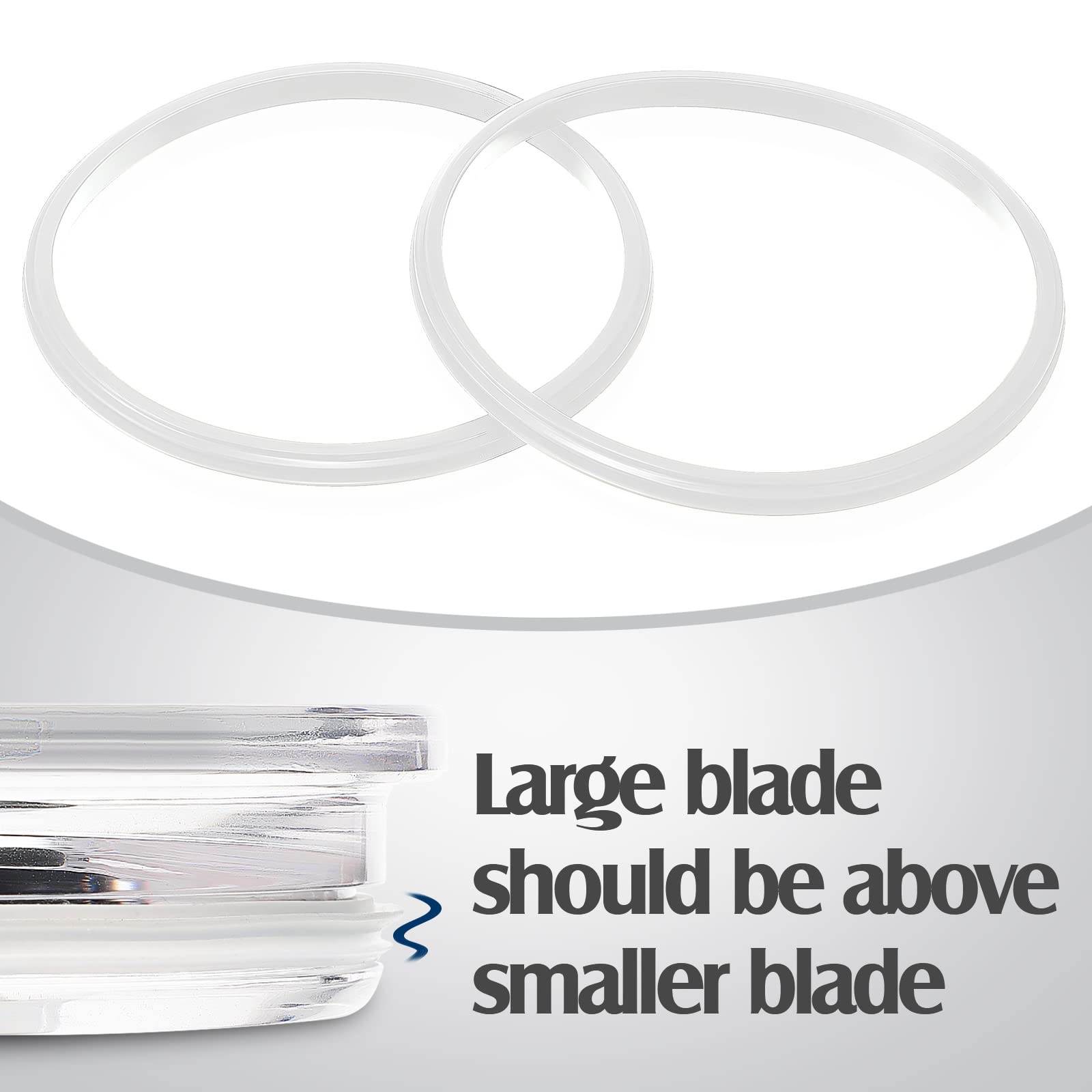 Replace Tumbler Lids - 6 Rubber Seals -4 Replace Tumbler Lids - 6 Rubber Seals -4