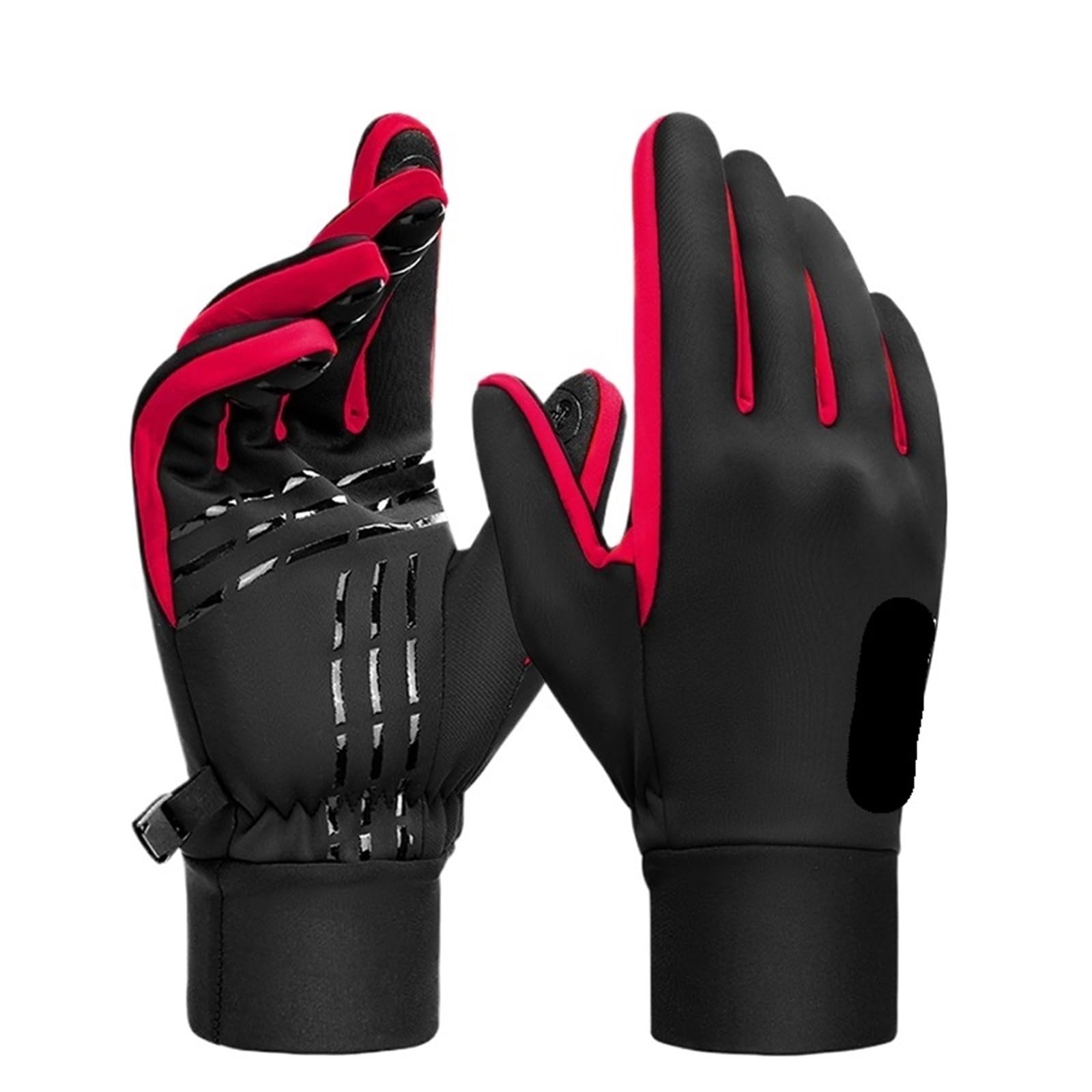 Guantes Ecuestres con Forro Polar Guantes de Invierno for Hombre y Mujer, Guantes térmicos Forro Polar for Ciclismo para EquitacióN