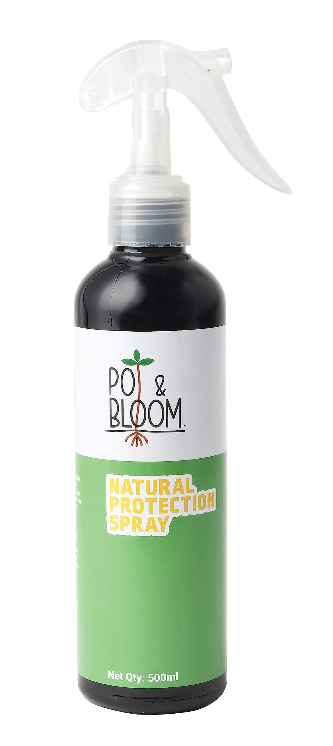 Natural Protection Spray For Plants| For Home Garden| Organic Neem Oil Plant Protectant| Natural Insecticide and Pest Control Spray for Plants| Fungus, Insects Control| 500 ml.|Pack of 1
