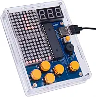 Personalização inovadora Explore o mundo dos jogos construindo seu próprio console de microcontroladores 51 (B)
