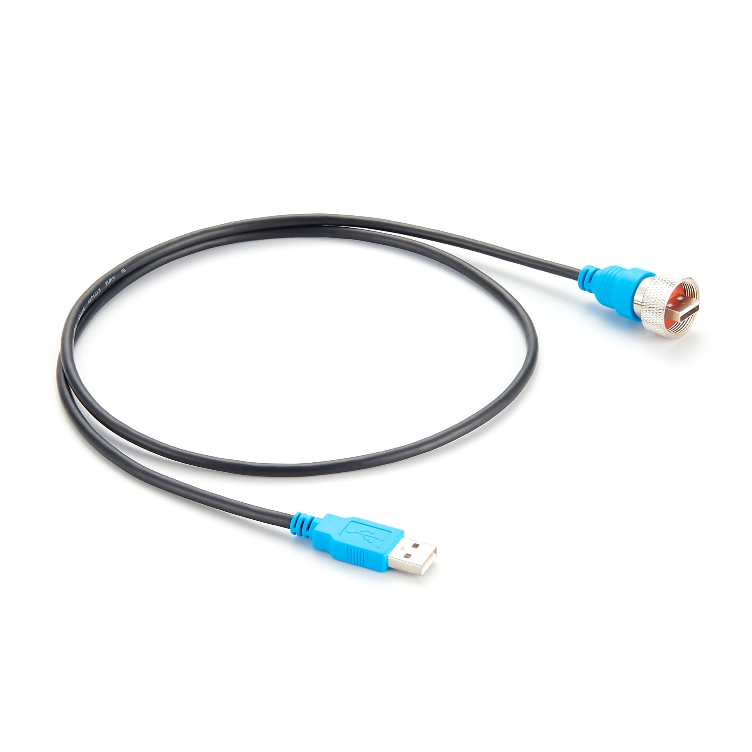 Cable USB 2.0 tipo B macho a macho, IP68, 1 m