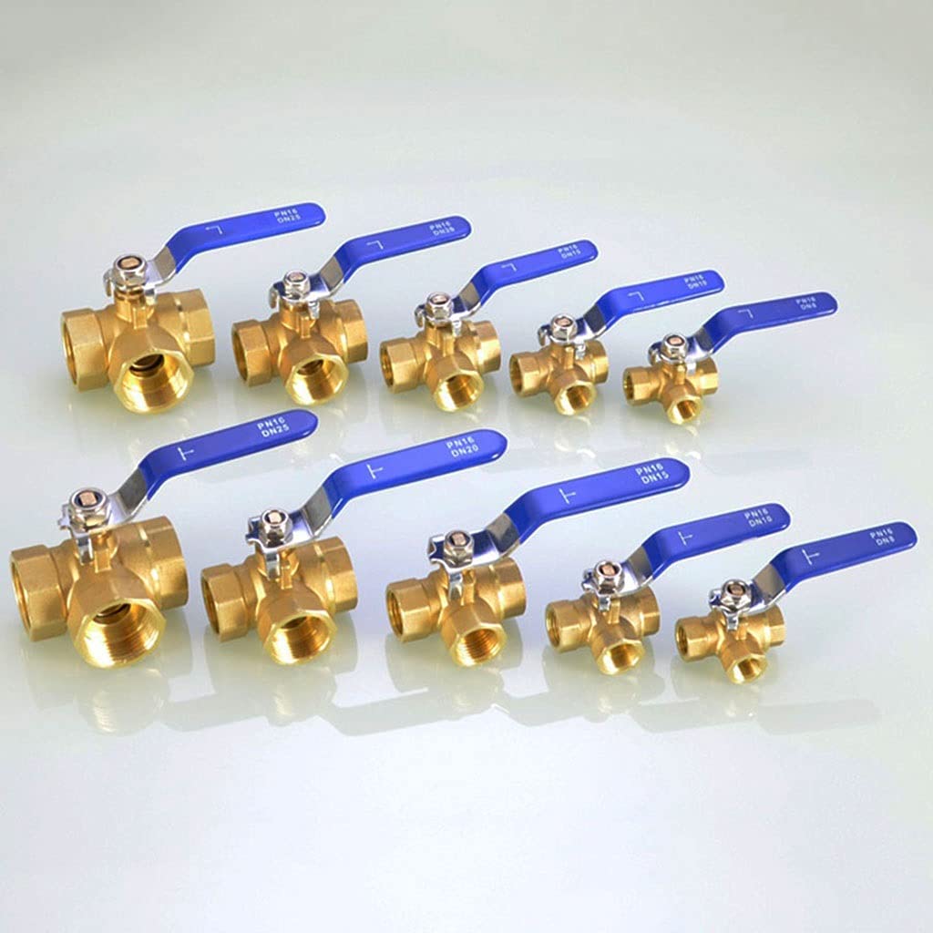 Valvola A Sfera In Ottone Full Port 3/4" FIP X 3/4" FIP Senza - Foto 2