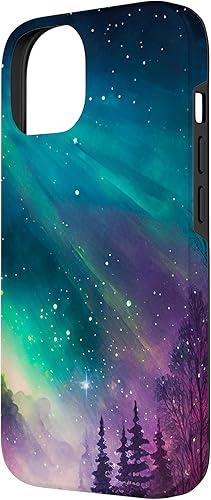 Miniatura 5 de Funda para iPhone 11 Pro Max Northern Lights and Sky Islandia Noruega Aurora Boreal