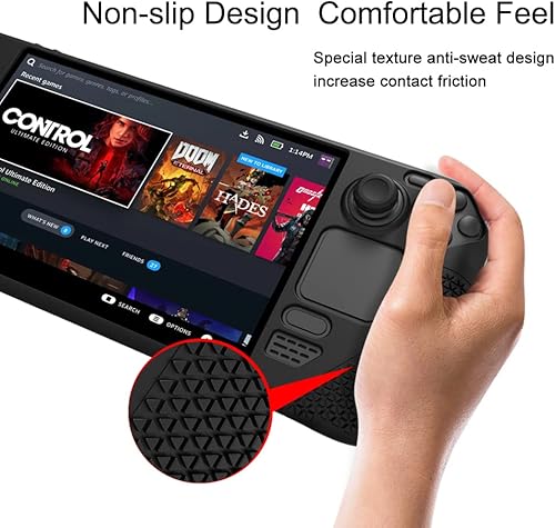 Miniatura 6 de Funda protectora para plataforma de vapor protección completa de silicona de cuerpo completo absorción de golpes y diseño antideslizante y