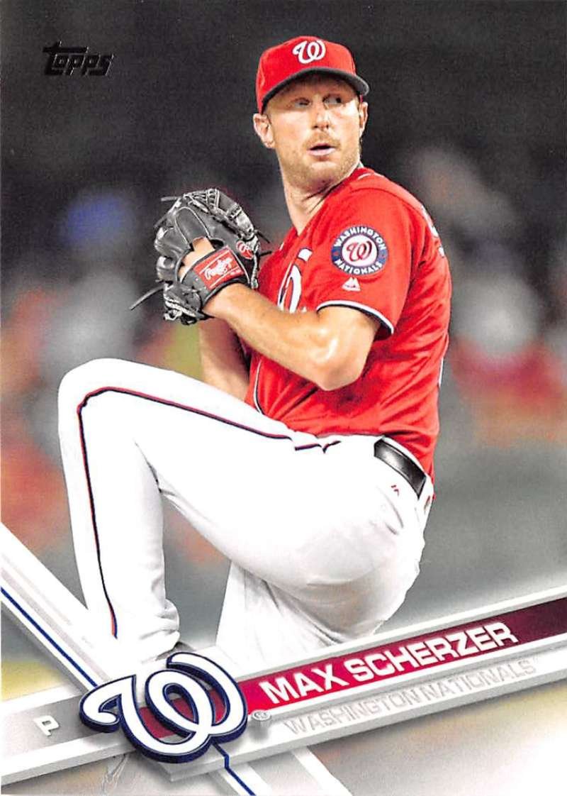 Amazon.com: 2017 Topps Series 2 #595 Max Scherzer Washington