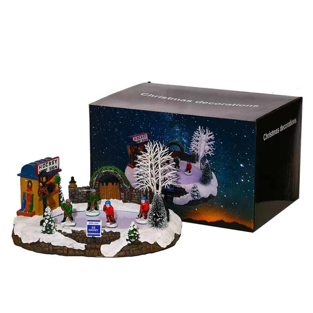 Boîte à musique de Noël lumineuse pour illuminer votre bureau cet hiver