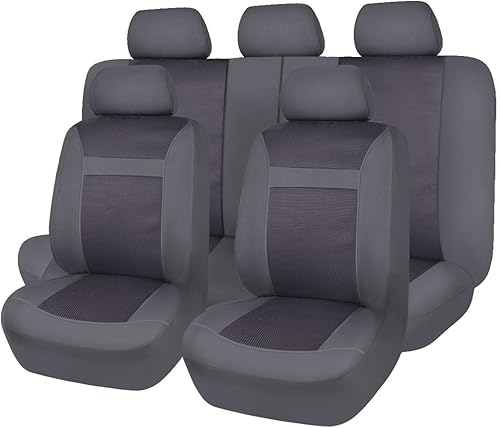 Miniatura 1 de Flying Banner Juego completo de fundas de asiento de automóvil, ajuste universal, para la mayoría de automóviles, camiones, SUV y camionetas,