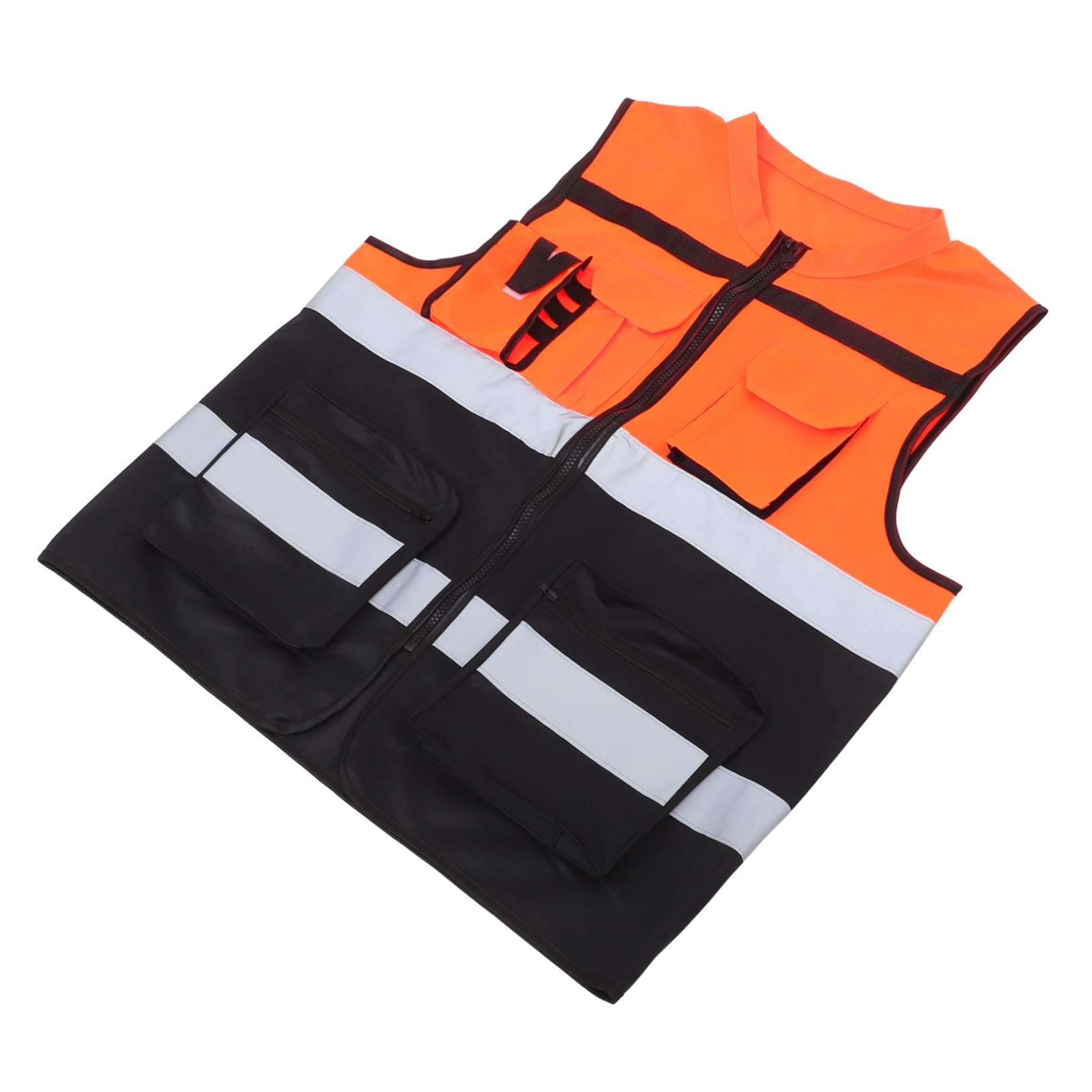 SHINEOFI Chaleco reflector chaleco reflectante de alta visibilidad seguridad al correr azul seguridad de neón noche corriendo equipo reflectante chaleco para correr hombres tela de nailon