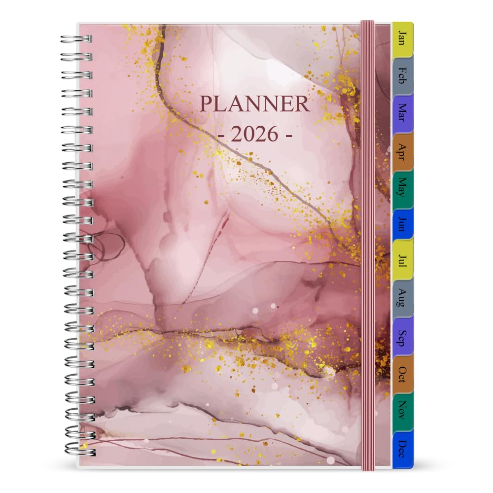 Snapklik.com : 2026 Weekly & Monthly Planner - 2026 Planner Spiral ...