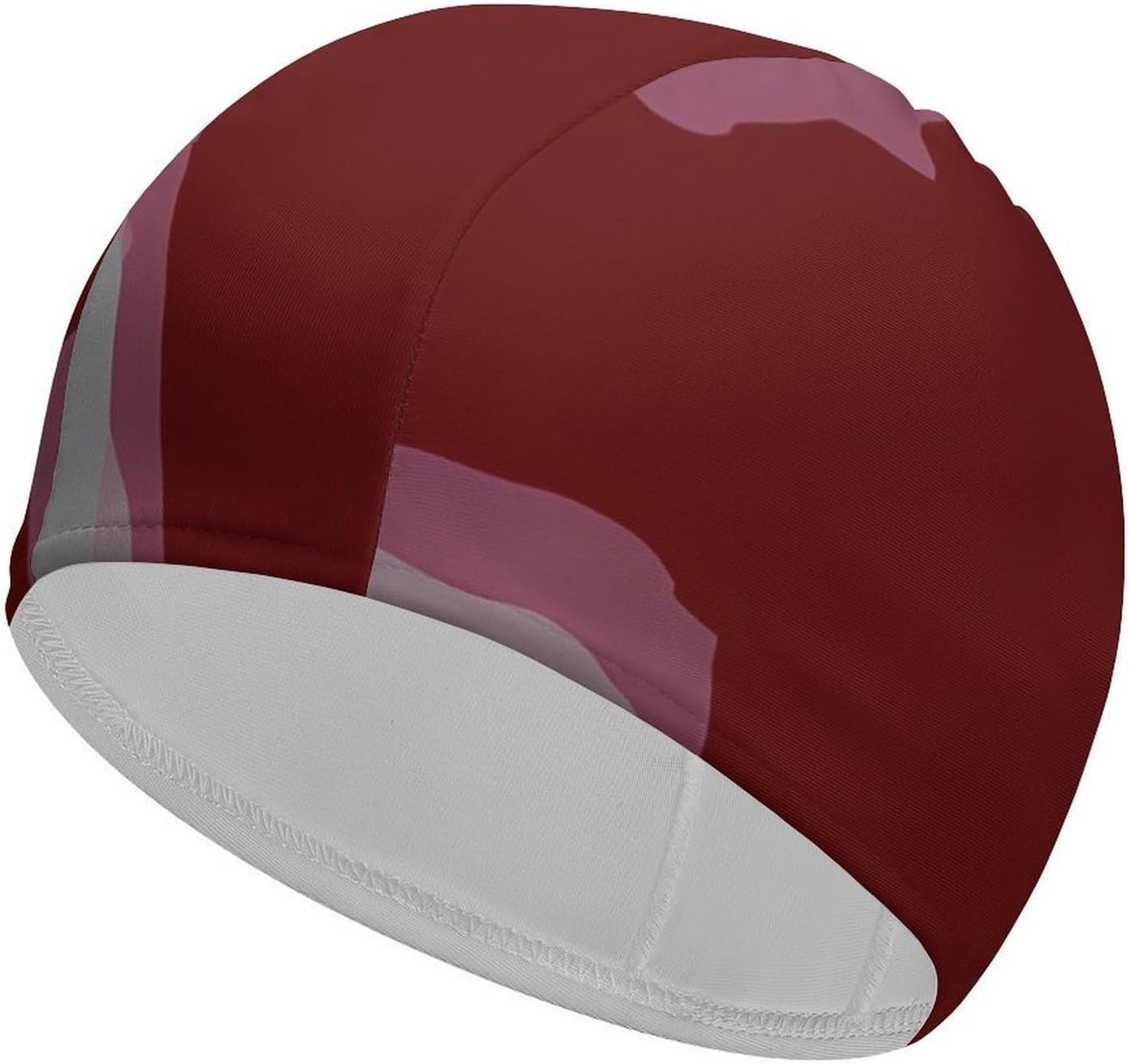 Watercolor British Britain Flag Womens Swim Cap for Men Adult Swimming Hat Curly Short Medium Long Hair