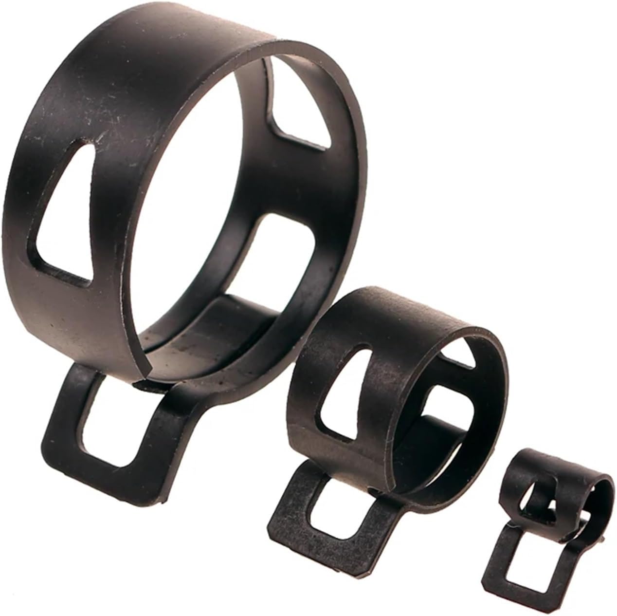 M6/7/8/9/10/11/12/13-32Mm 10Pcs Hose Clamps Fuel Hose Line Water Pipe Clamp Hoops Air Tube Fastener Spring Clips(M17)