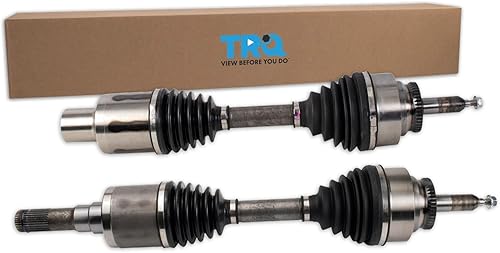 Miniatura 154 de TRQ Juego de 2 piezas de ensamblaje de eje CV delantero del lado del conductor y del pasajero, compatible con transmisión automática Mazda 3 i